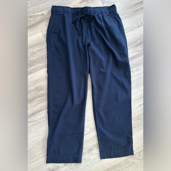 GAP Easy Pant drawstring pant in navy blue - Picture 2 of 5
